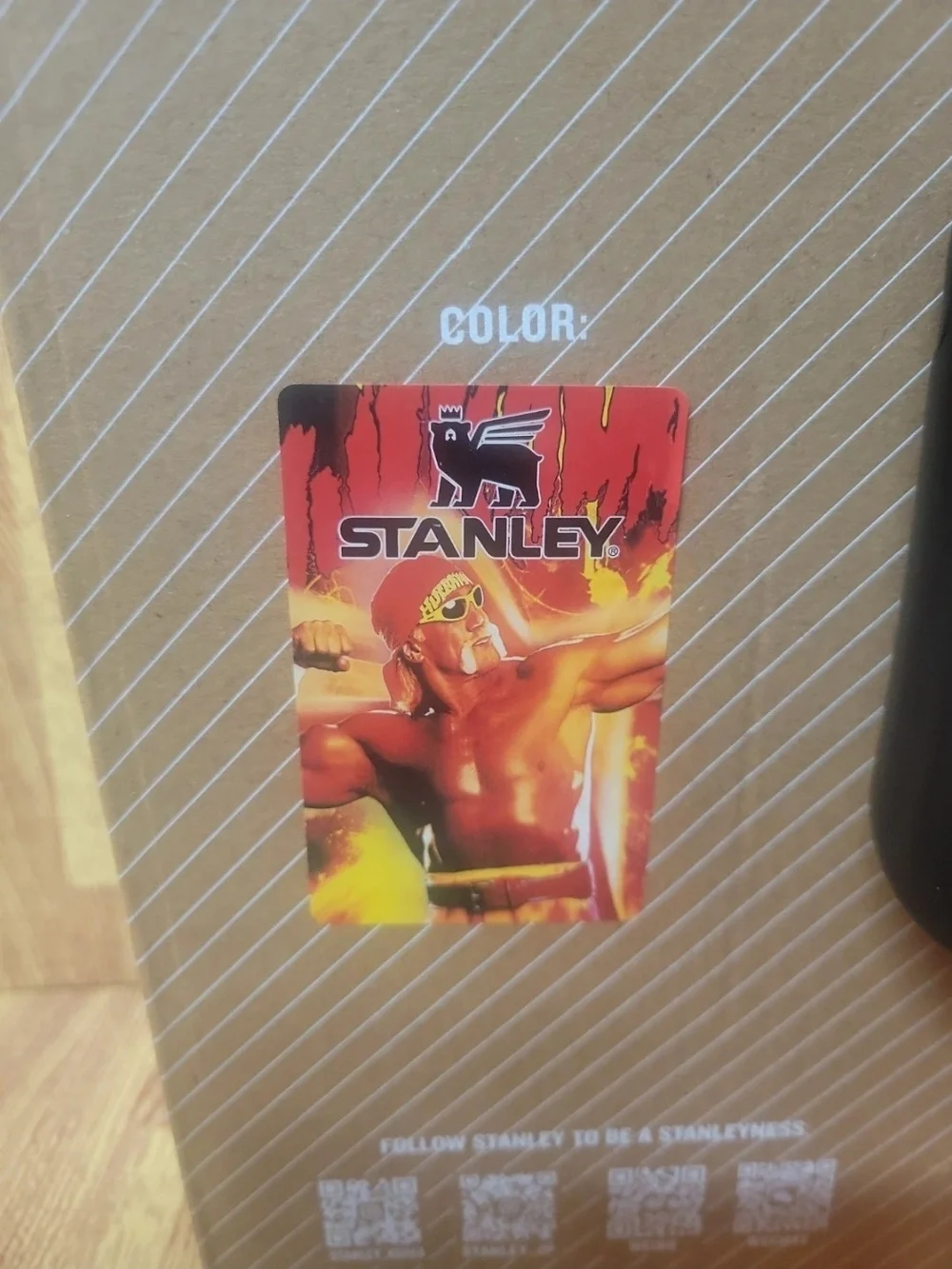 Stanley Hulk Hogan Red and Yellow Insulated Mug with Handle